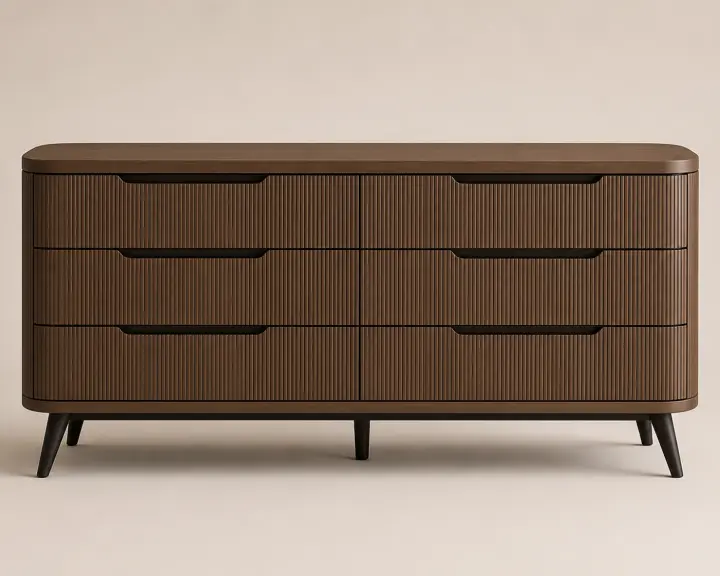 Curved Dresser