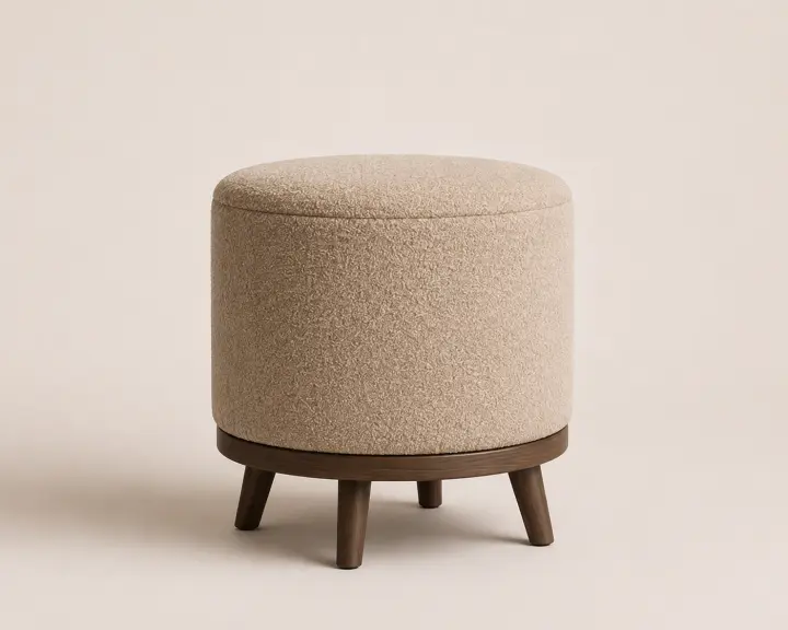 Round Pouf