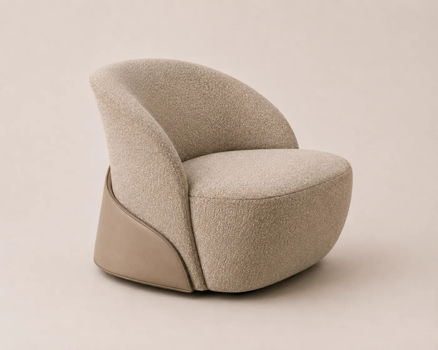 Curved Lounge Chair