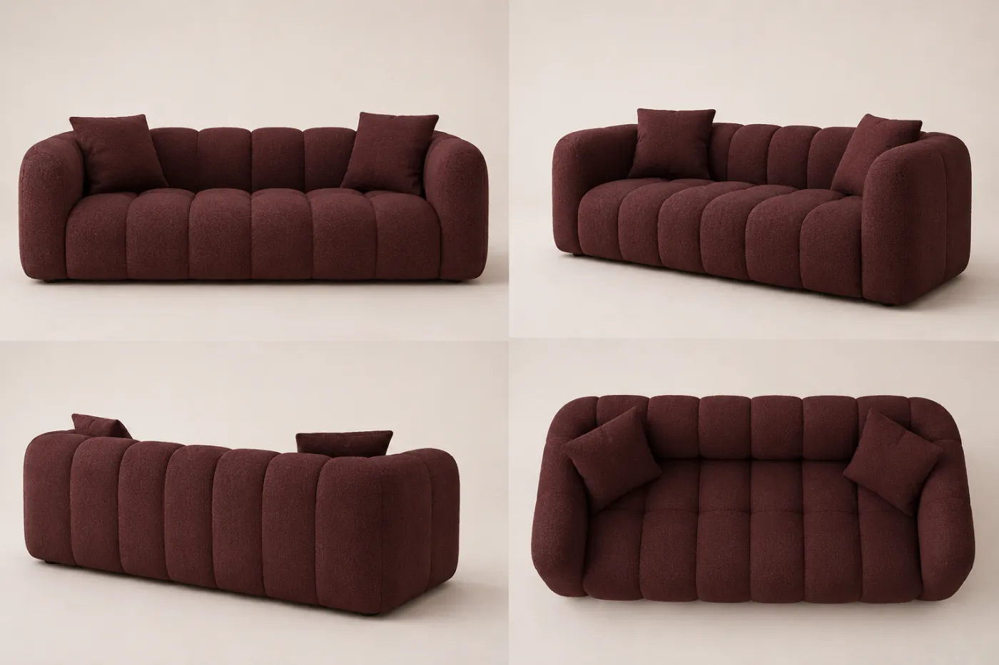 Ribbed Sofa