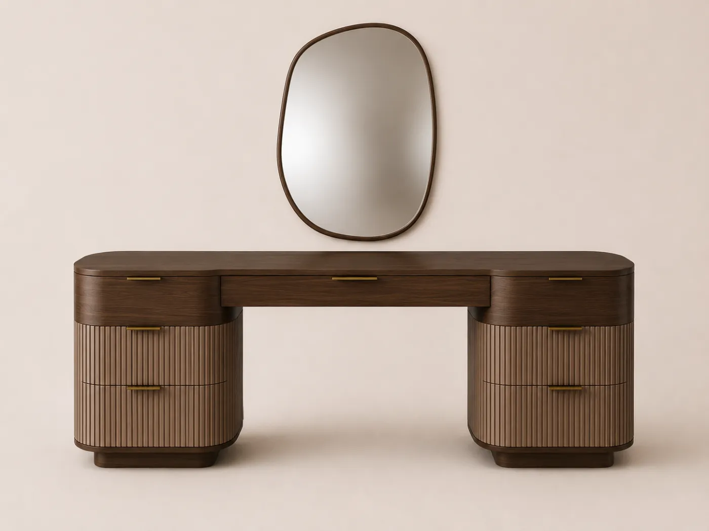 Vanity Dresser with Mirror