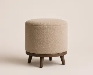 Round Pouf