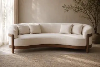 Curved Sofa