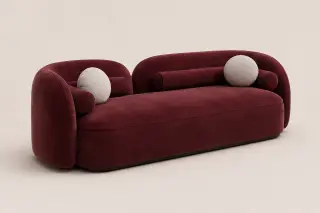 Curved Sofa