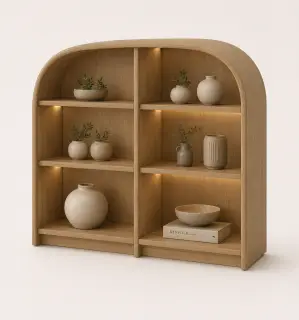 Arched Display Shelf