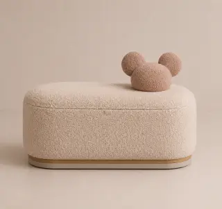 Mouse Storage Ottoman