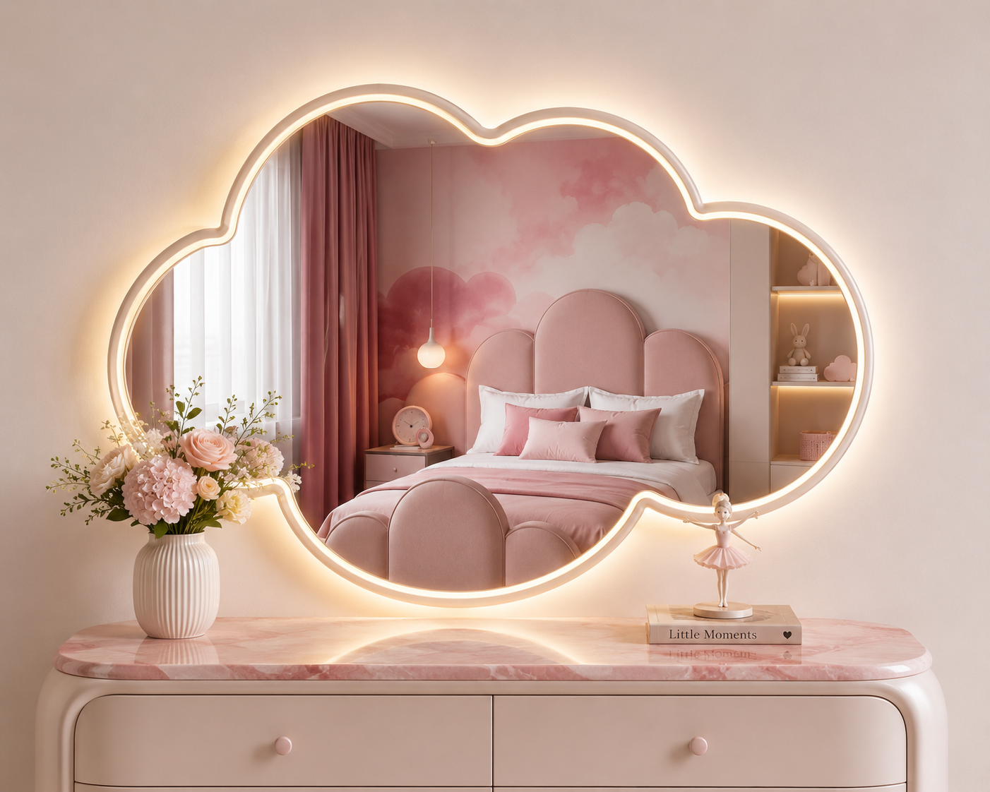 CLOUDBELLE™ Kids  Vanity Mirror