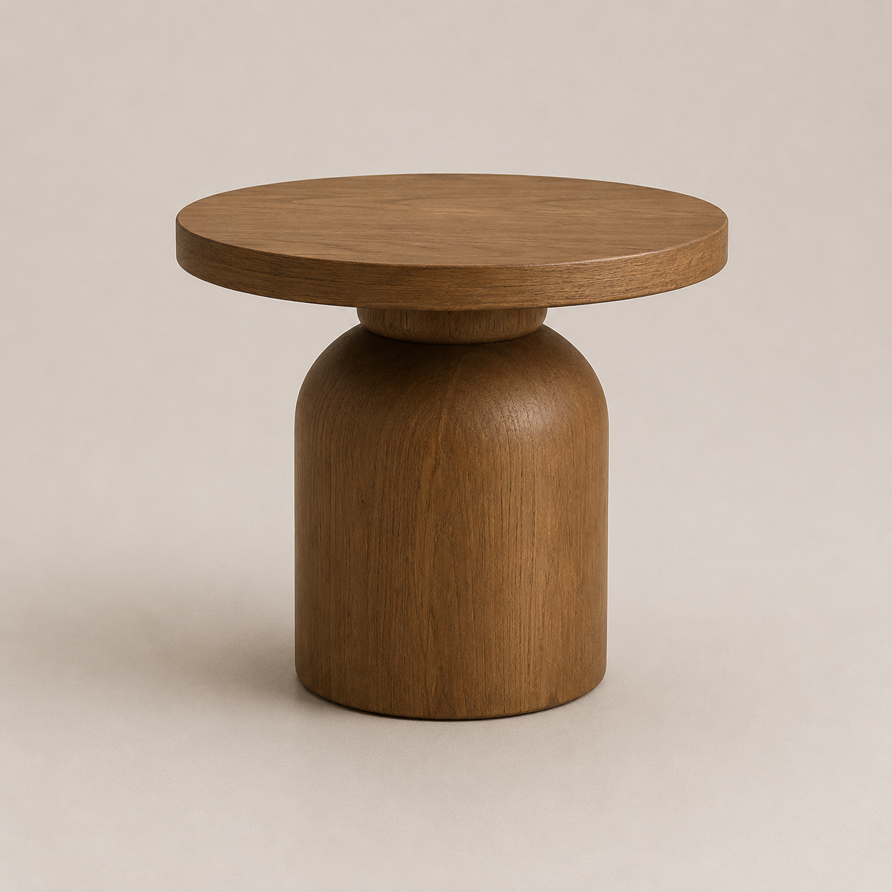 Terra Pedestal Side Table