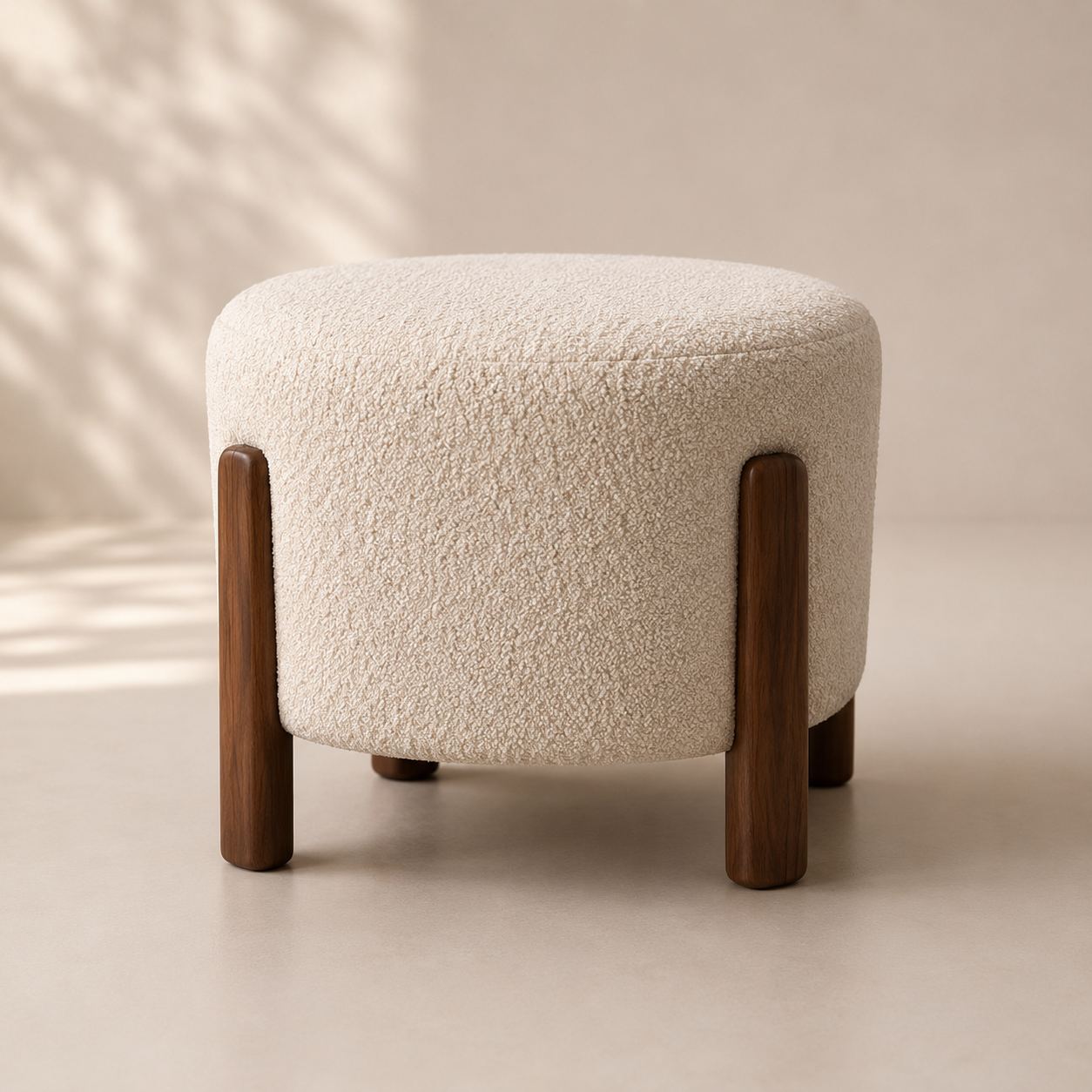 LUNARA NOIRÉ Ottoman Pouf