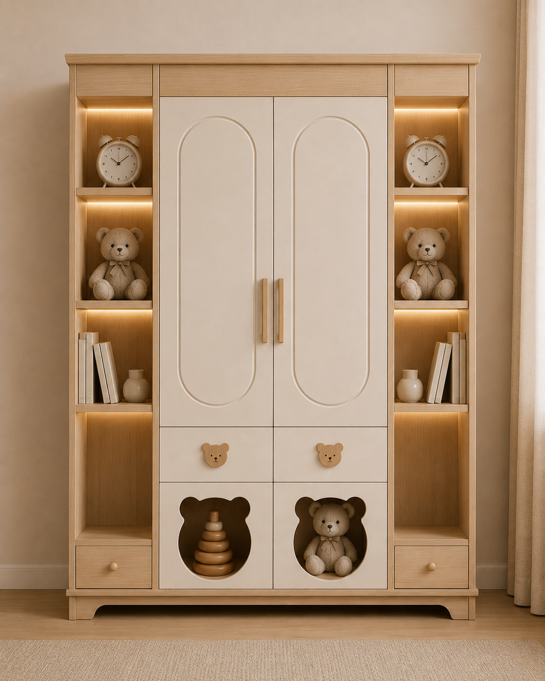 AURELLE CUBS Bear Haven Wardrobe