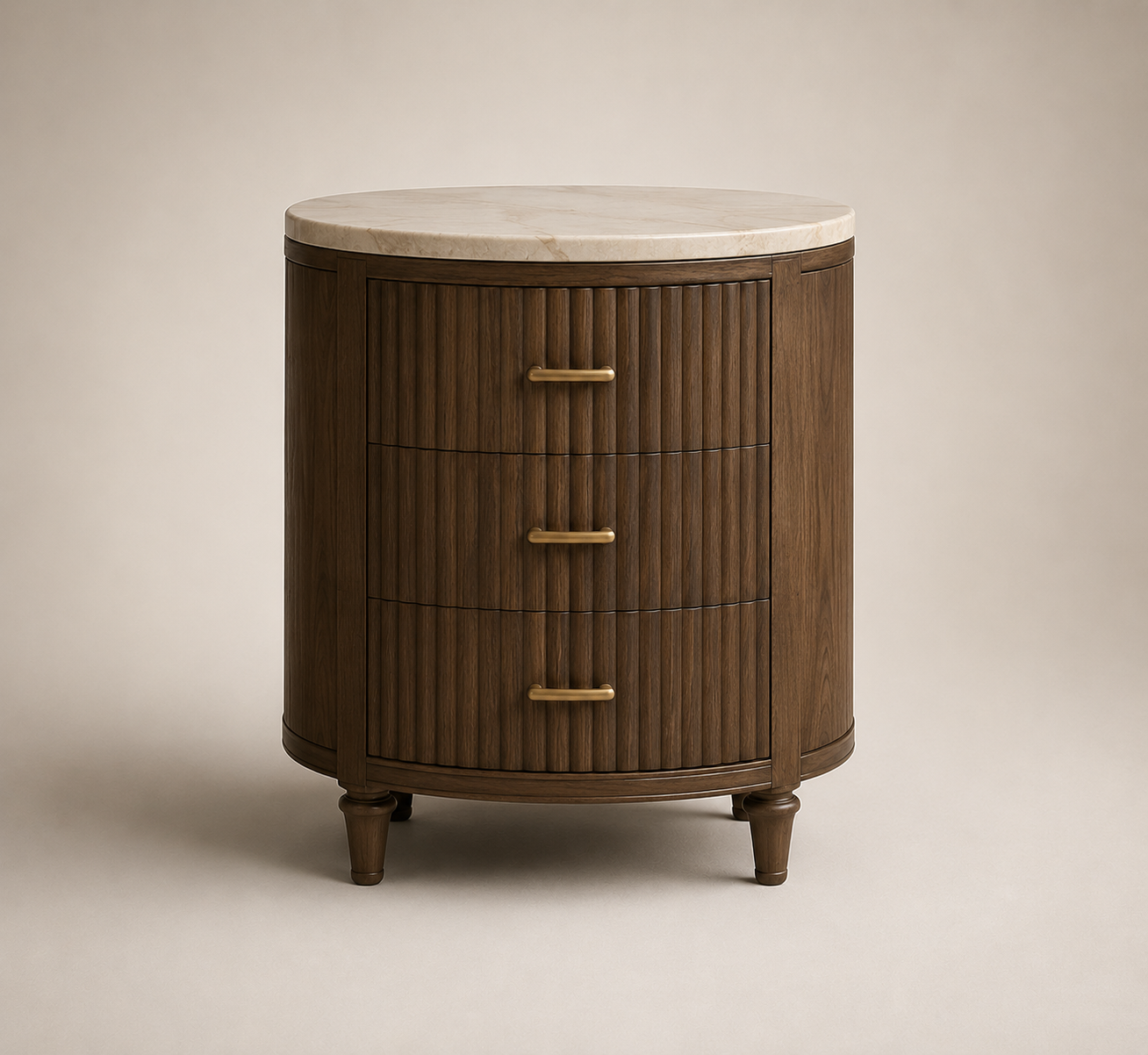 Curved Nightstand