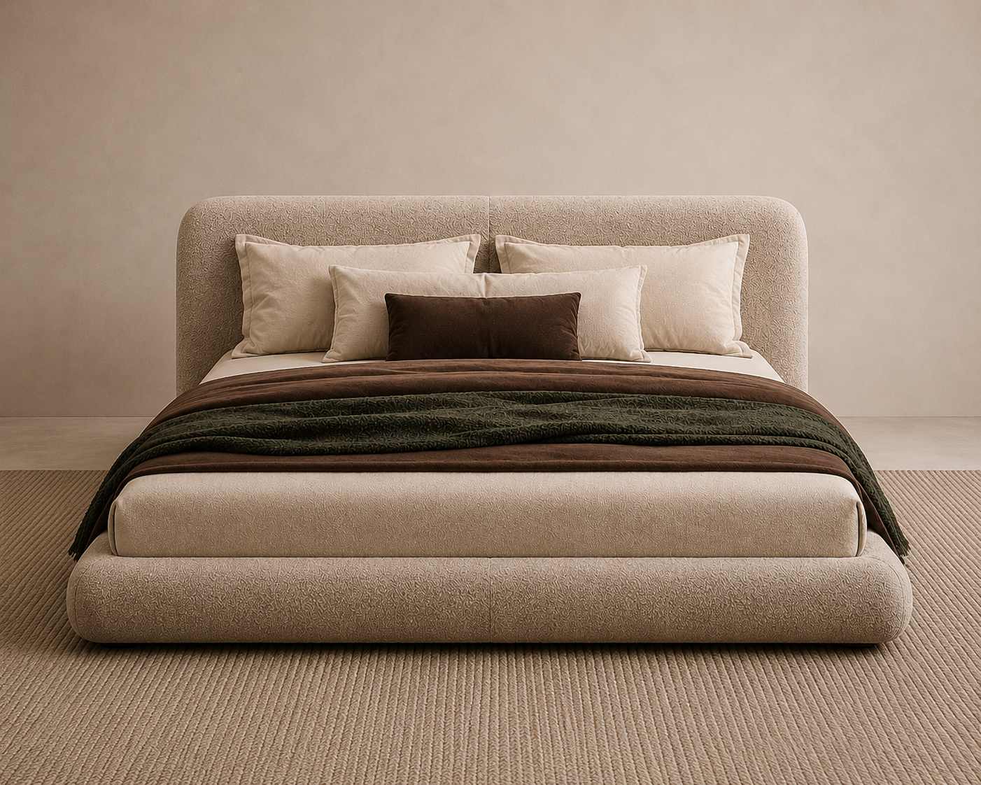 AURORA TERRA Upholstered Bed