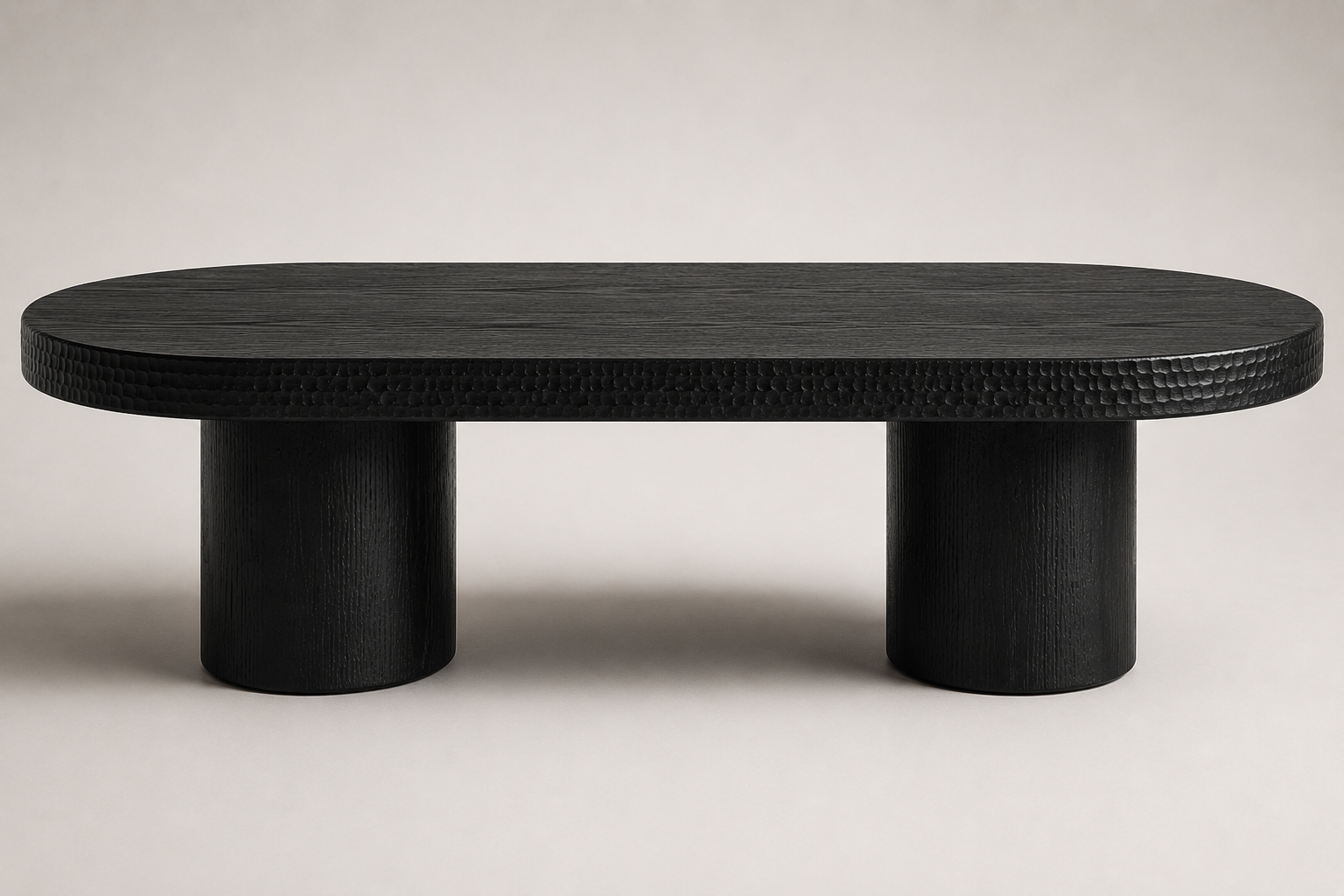 NOIRA FORGÉ Oval Coffee Table