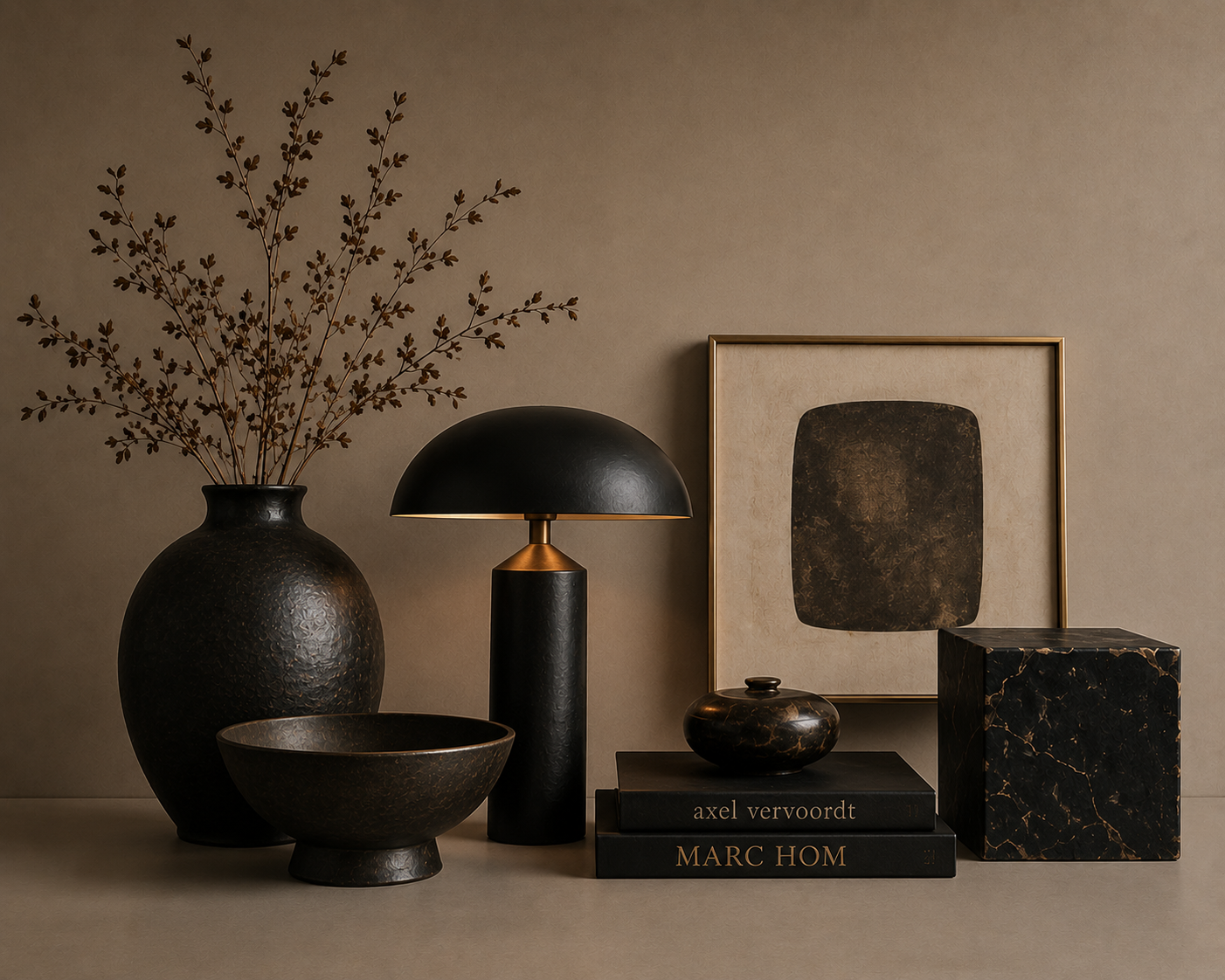 NOIRA FORGÉ Decorative Set