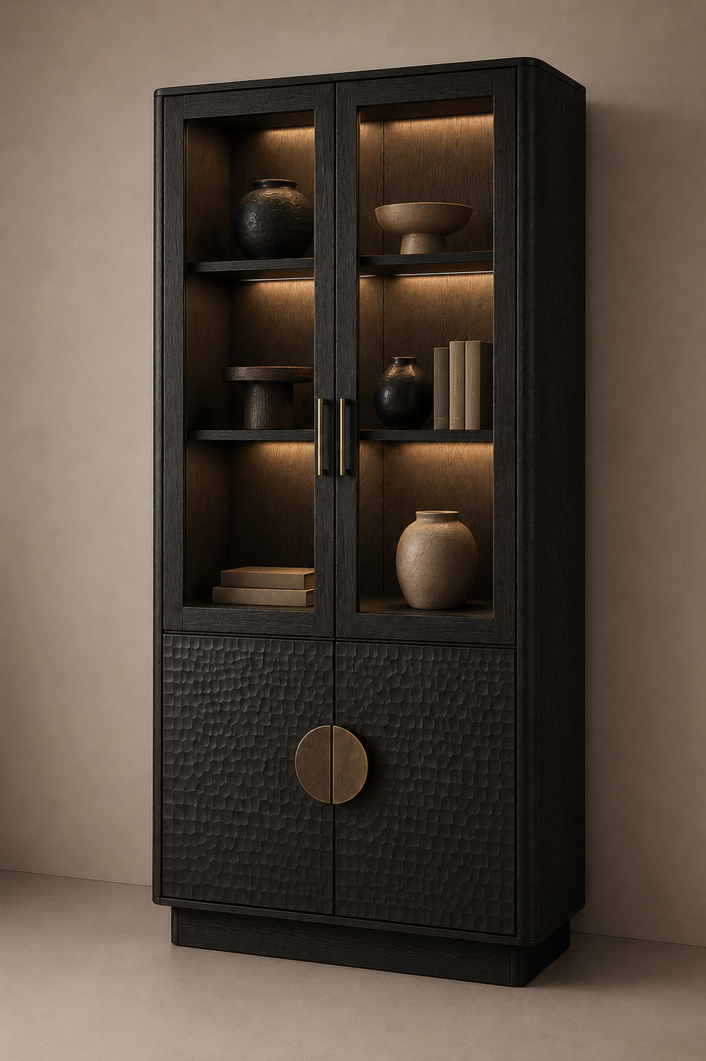 NOIRA FORGÉ Display Cabinet