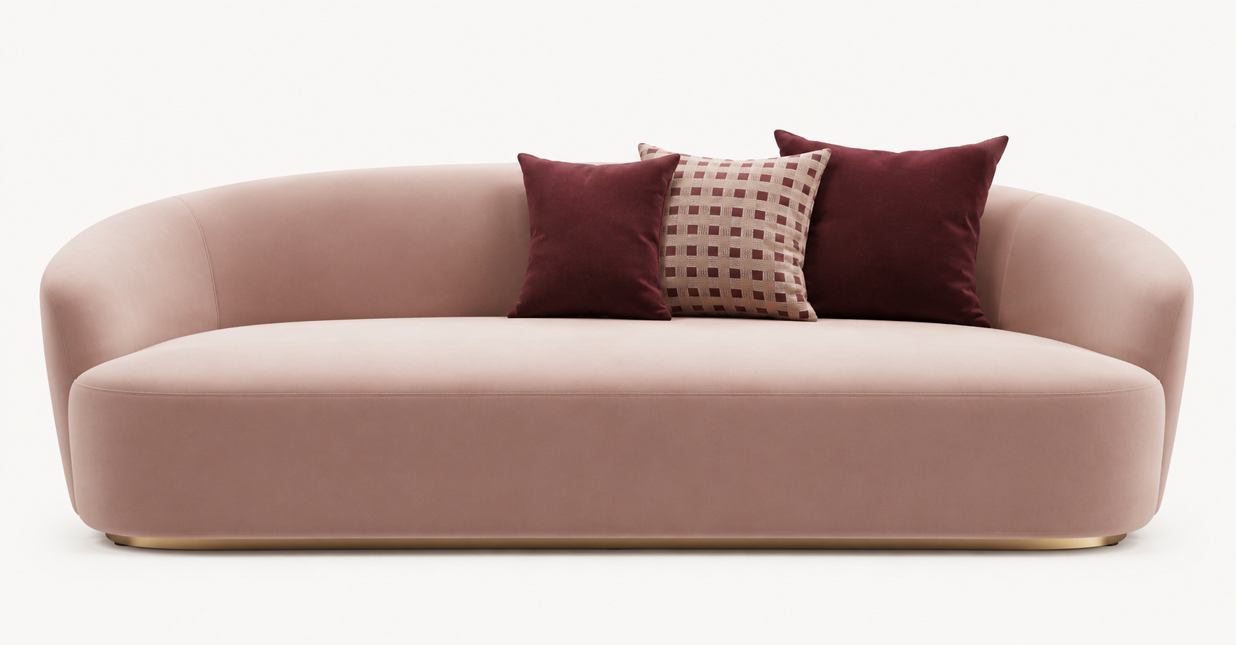 AMBRE NOUVEAU Grand Curved Sofa