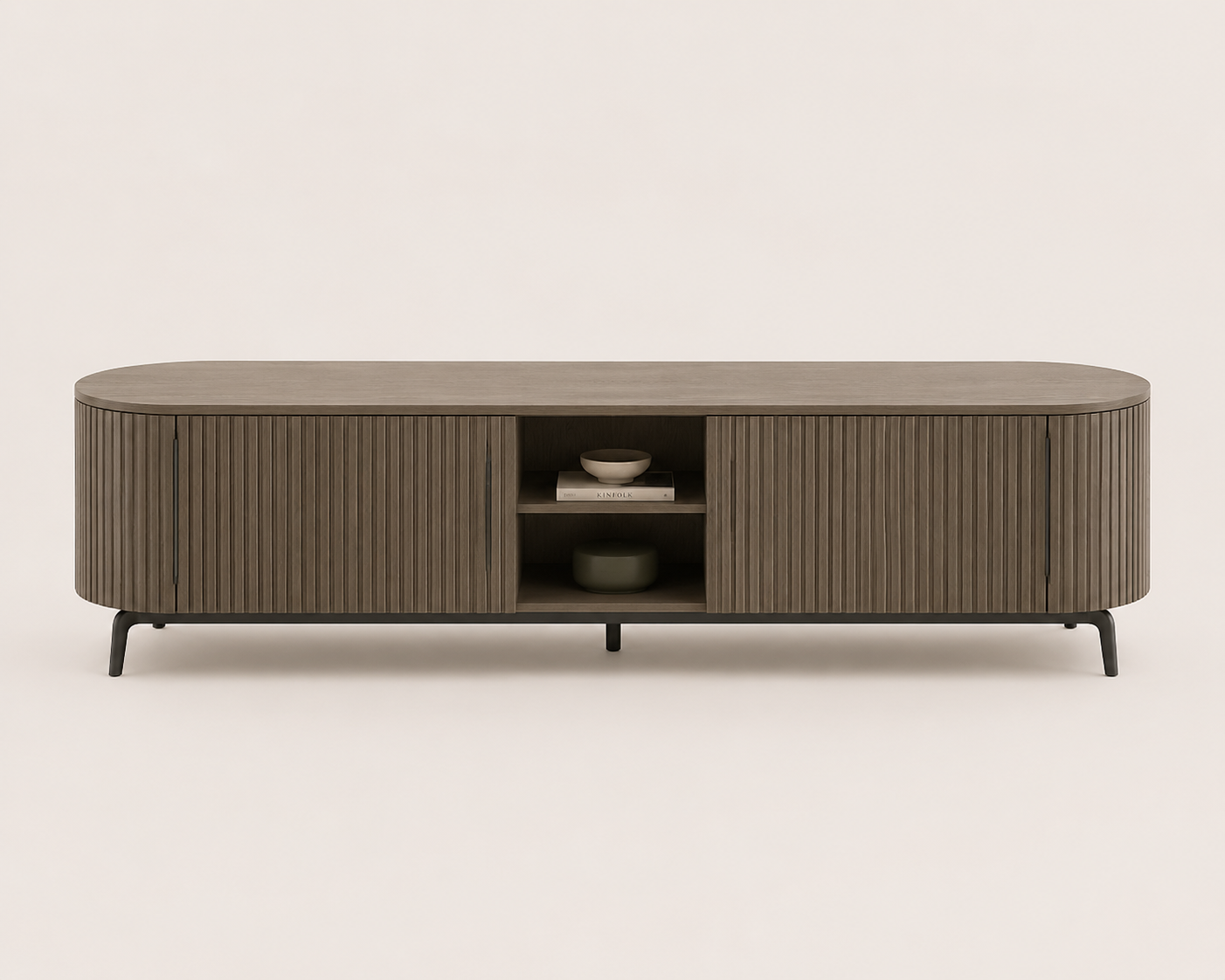 MIRELUNE Fluted TV Unit