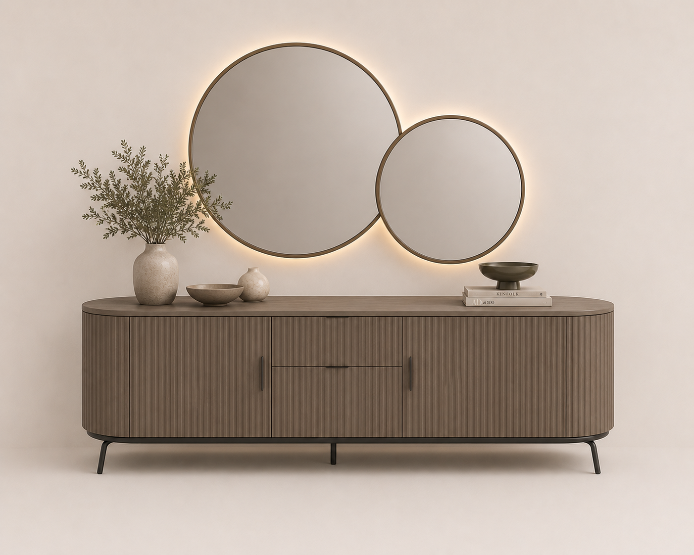 MIRELUNE Dual Halo Mirrors