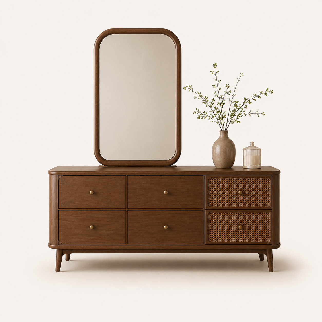 RIVORA Dresser with Mirror
