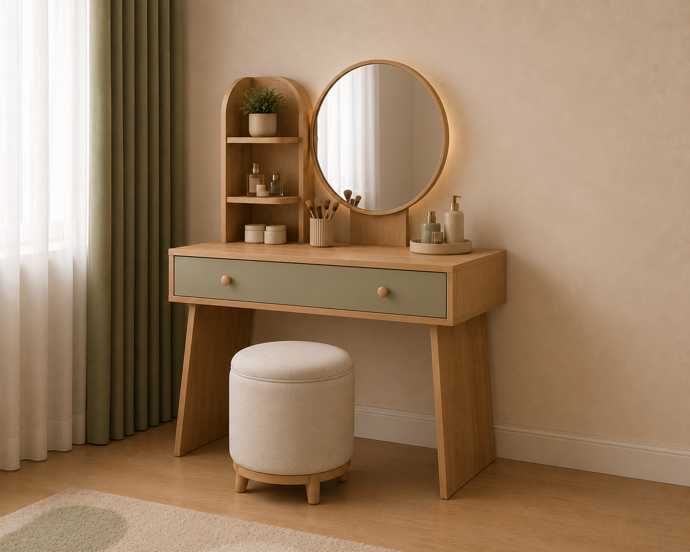 LUNA MEADOW Vanity & Puff