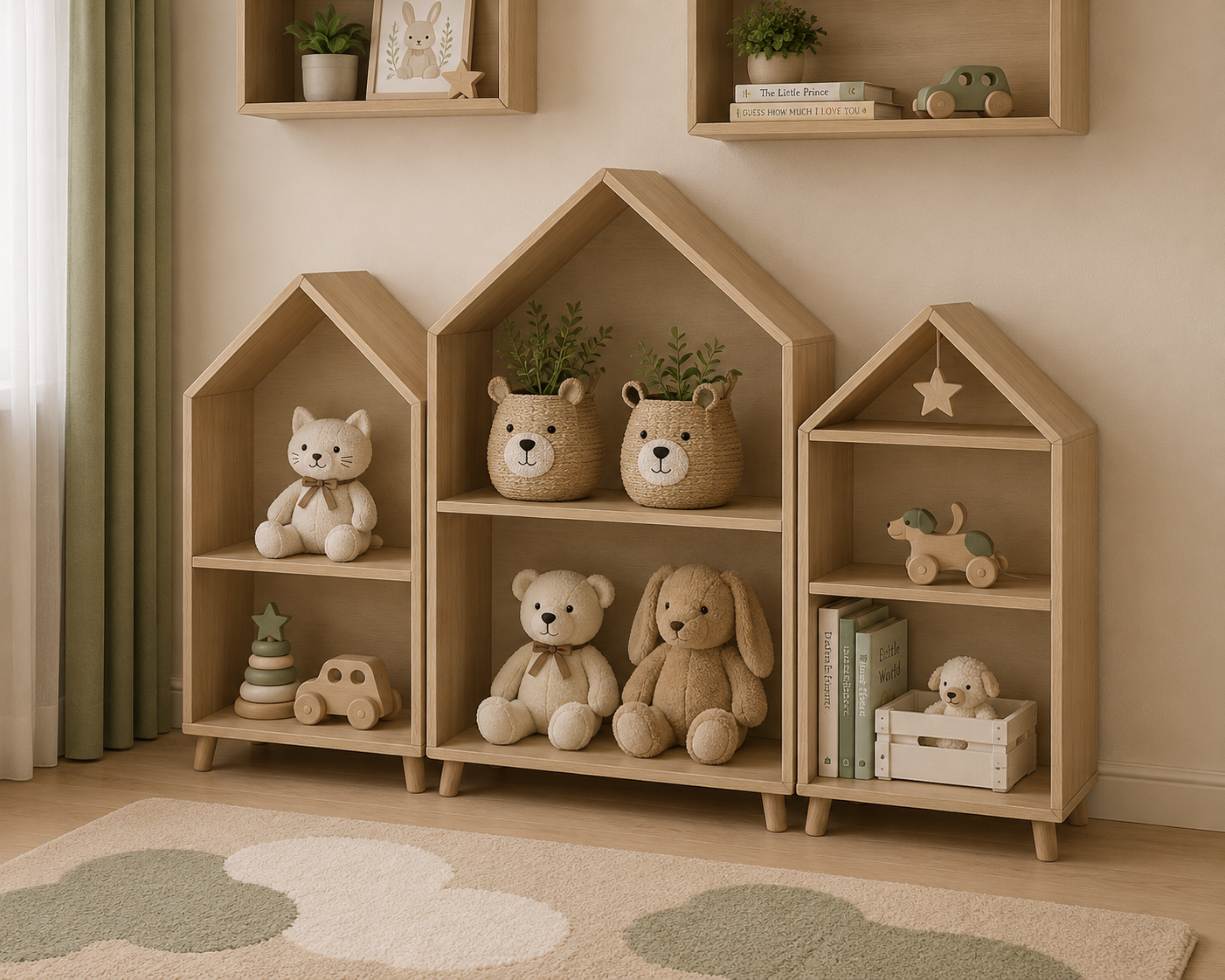 LUNA MEADOW Wall Shelves Set