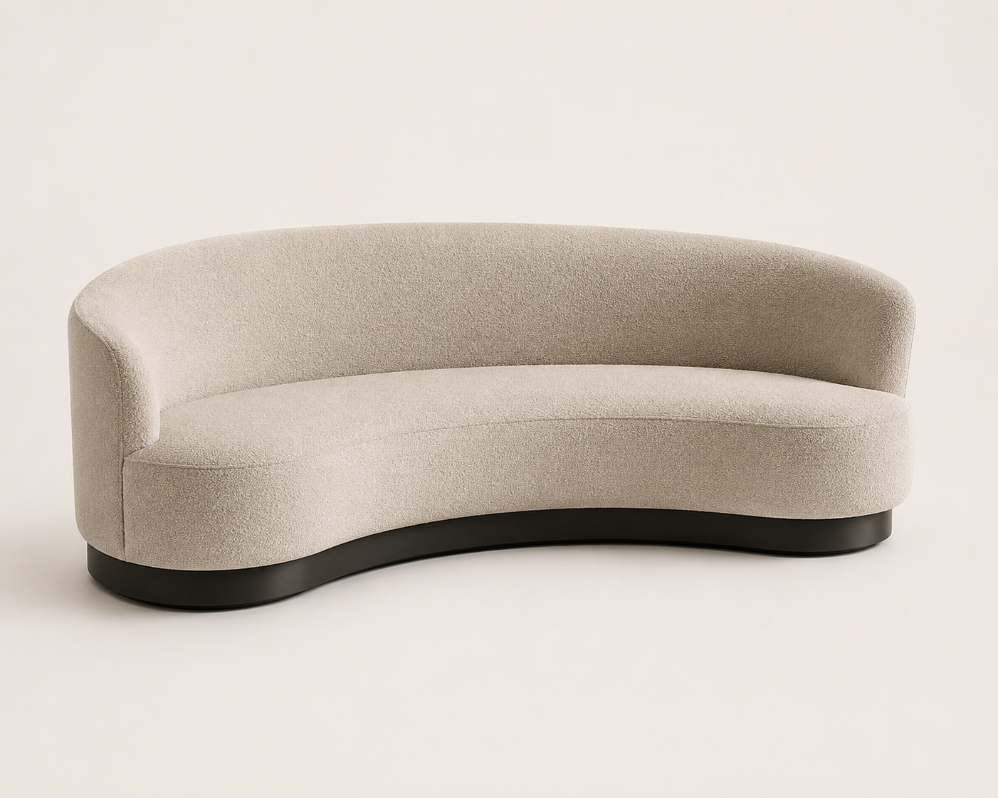NOCTURNE HAVEN Curved Sofa
