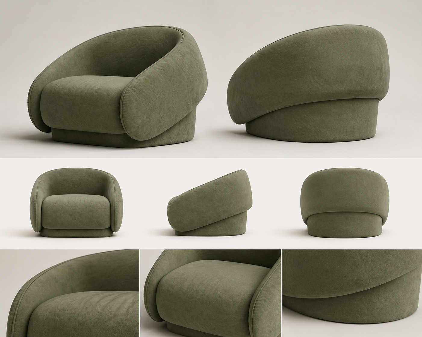 LUNAIRE Lounge Chair