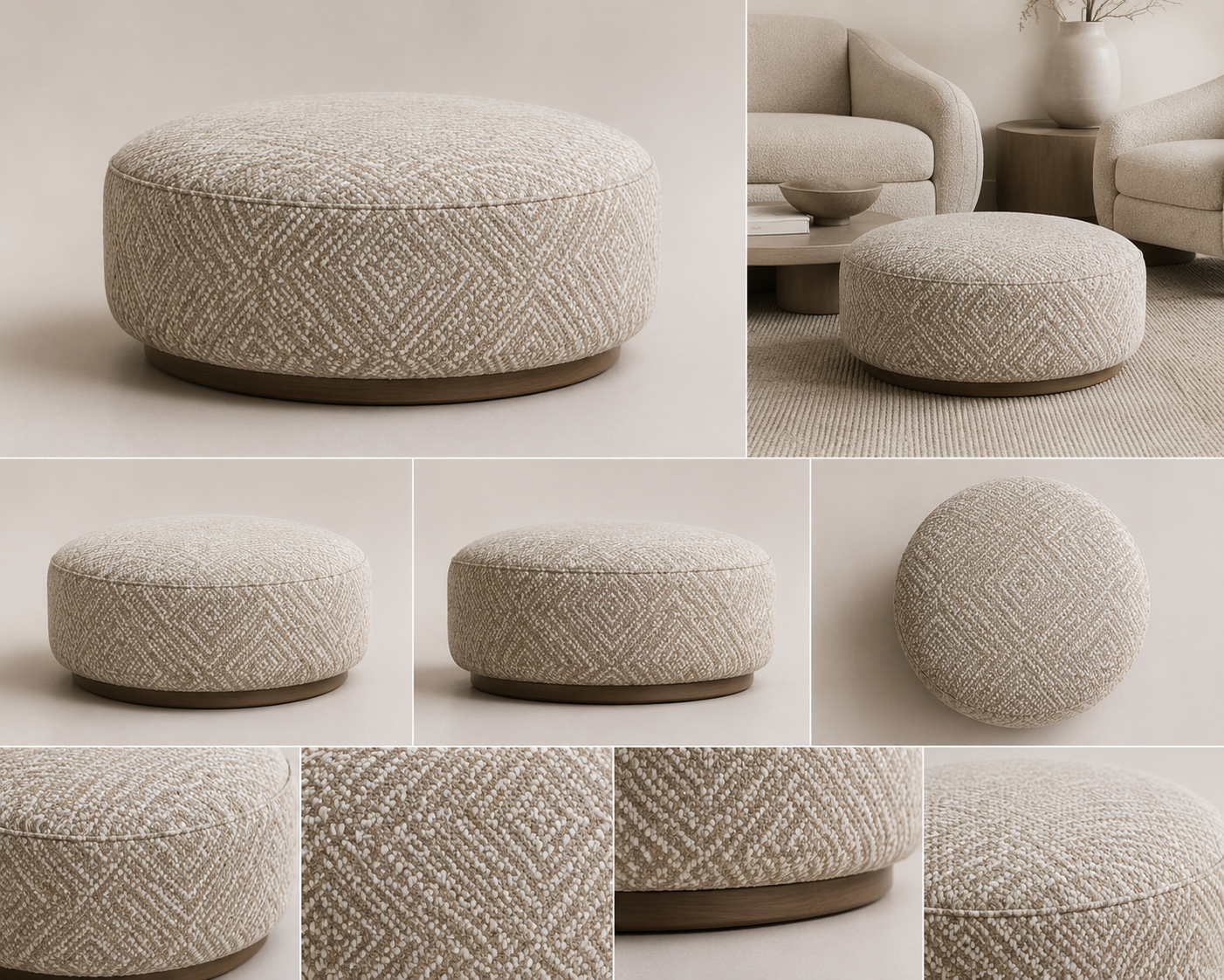 LUNAIRE Ottoman