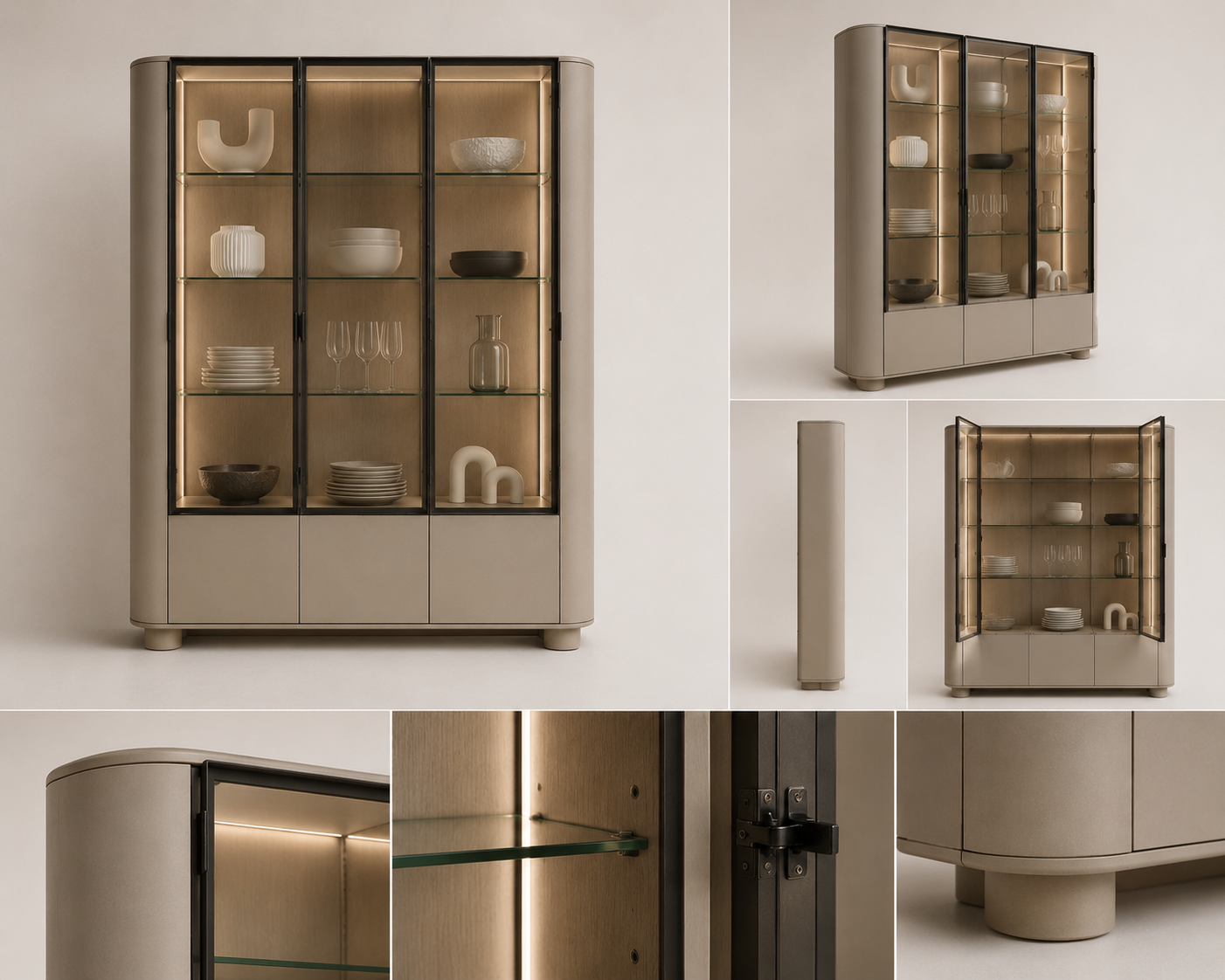 LUNAIRE Display Cabinet