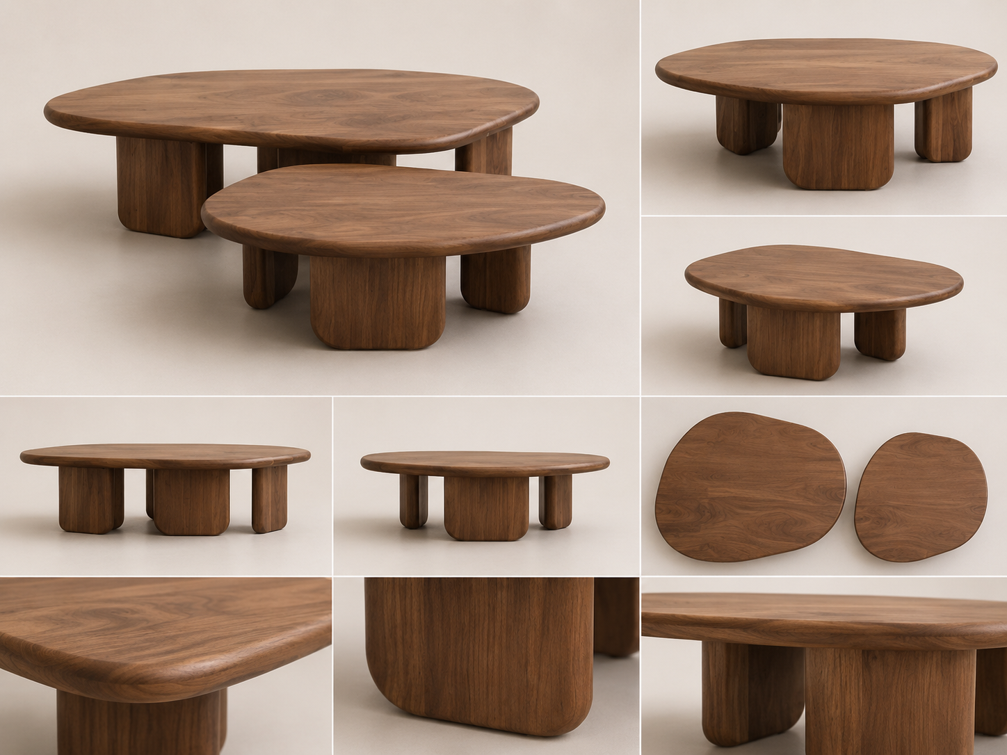 LUNAIRE Coffee Table Set