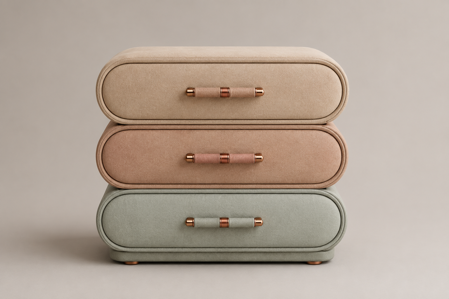 Pastel Bedside Table