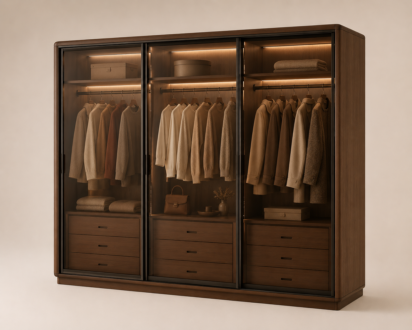 Terralume Illuminated Wardrobe