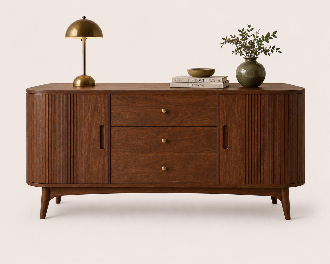 Hearthwood Fluted Sideboard
