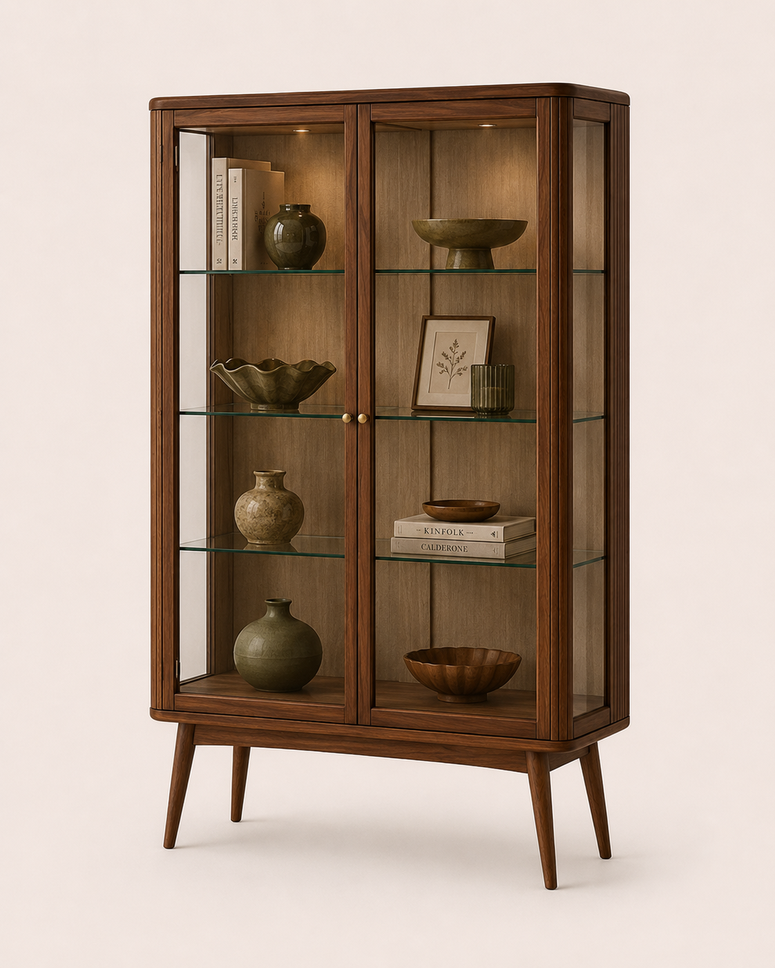 Hearthwood Glass Display Cabinet