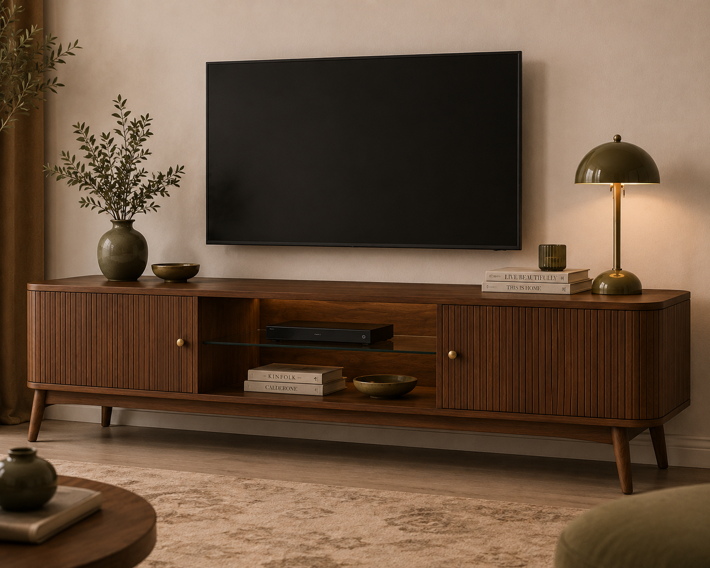 Hearthwood Media Console
